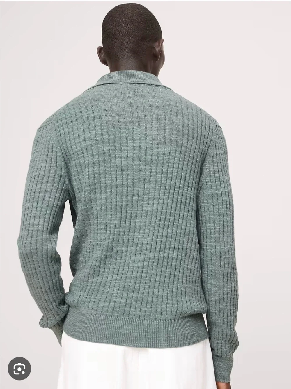 Banana Republic linen cotton slub sweater